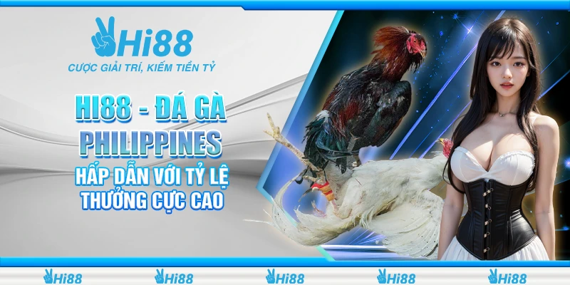 Hi88 - Đá Gà Philippines Hấp Dẫn Với Tỷ Lệ Thưởng Cực Cao 1 đá gà Philippines